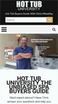 Mobile Screenshot of hottubuniversity.com